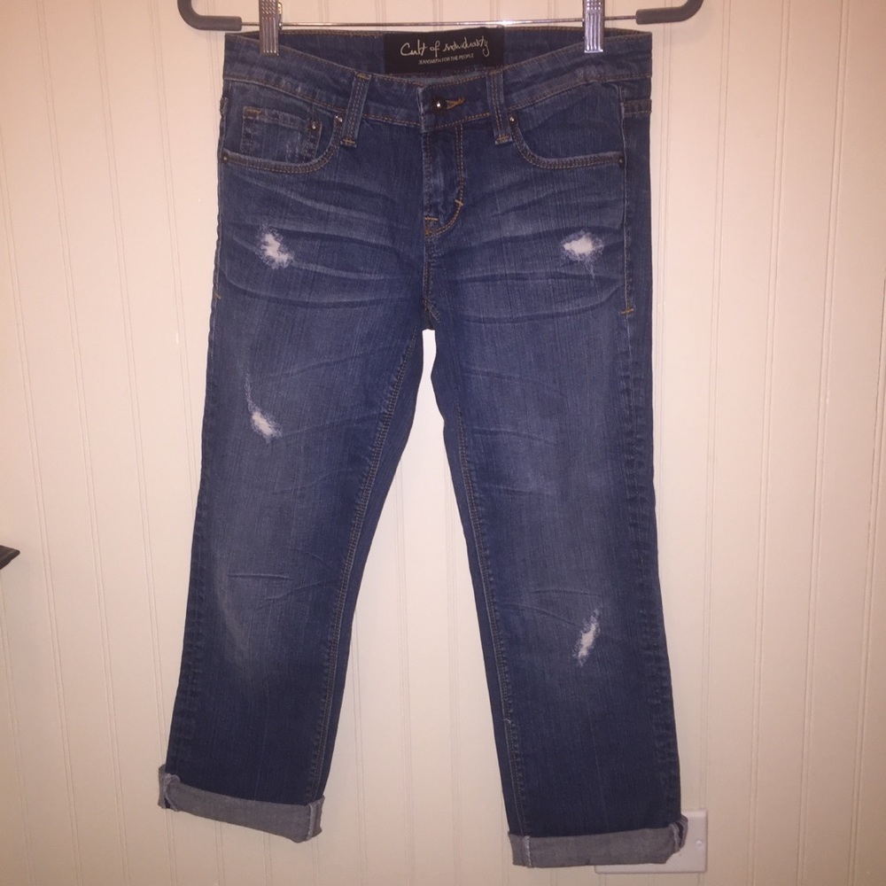 Cult of Individuality Women’s Denim Capri Pants